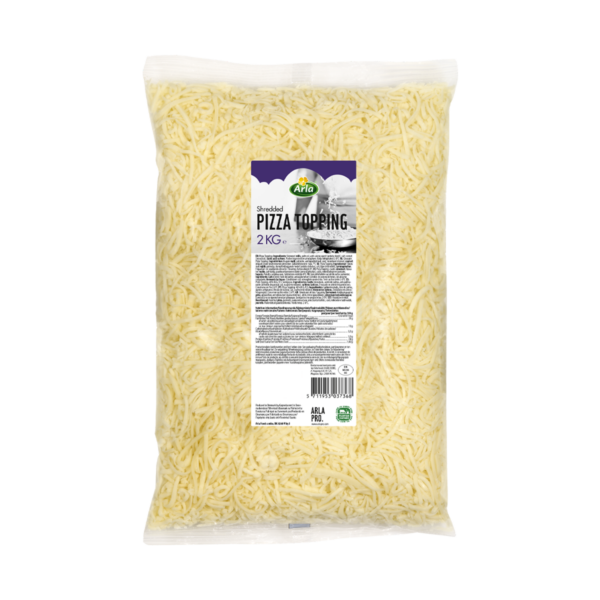 PIZZATOPPING 22% EN TIRAS 2 KG - ARLA PRO