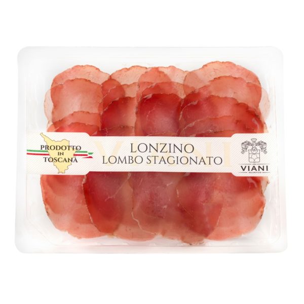 Lonzino Lombo Suino Stagionato aff 100g VIANI