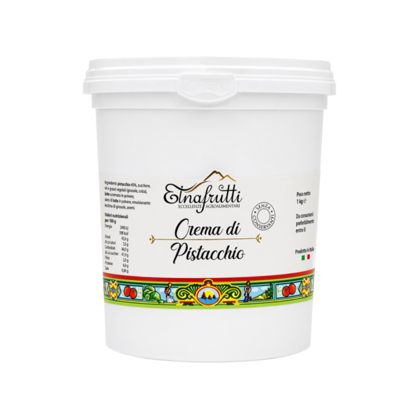 CREMA DE PISTACHO 1 KG - ETNAFRUTTI