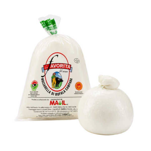MOZZARELLA DE BUFALA ZIZZONA DE 1KG - MAIL