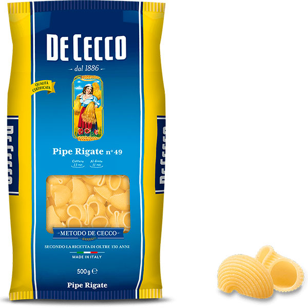 Pipe Rigate 500g Nº49