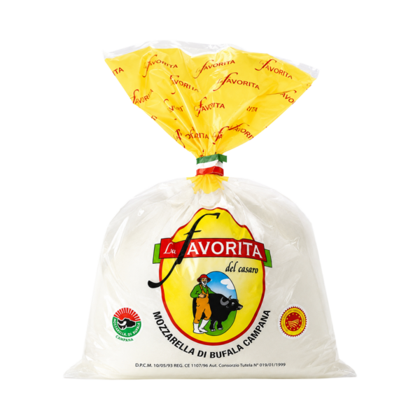 MOZZARELLA DI BUFALA 250GR - LA FAVORITA DEL CASARO