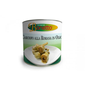 Carciofi Alla Romana Con Gambo In Olio 3kg