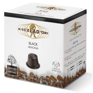 Caffè Miscela D'oro BLACK- NES CAPSULES 10 X 5g