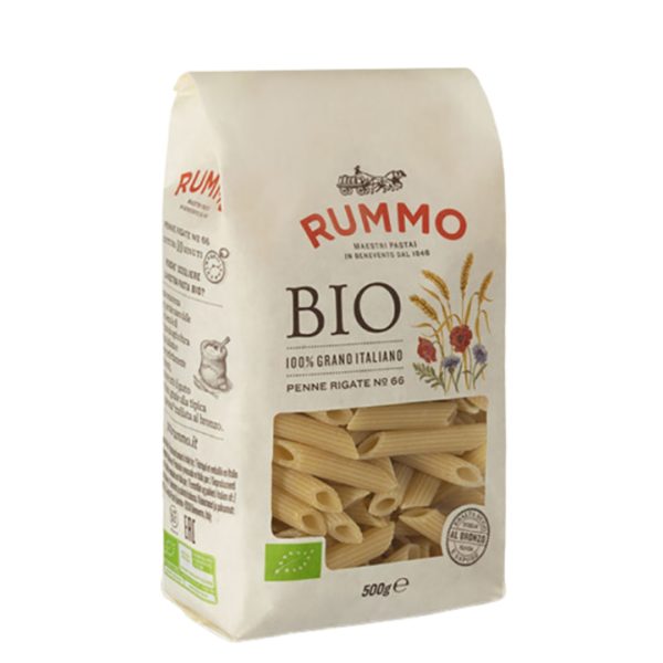 Penne Rigate Nº 66 Bio Rummo 500gr
