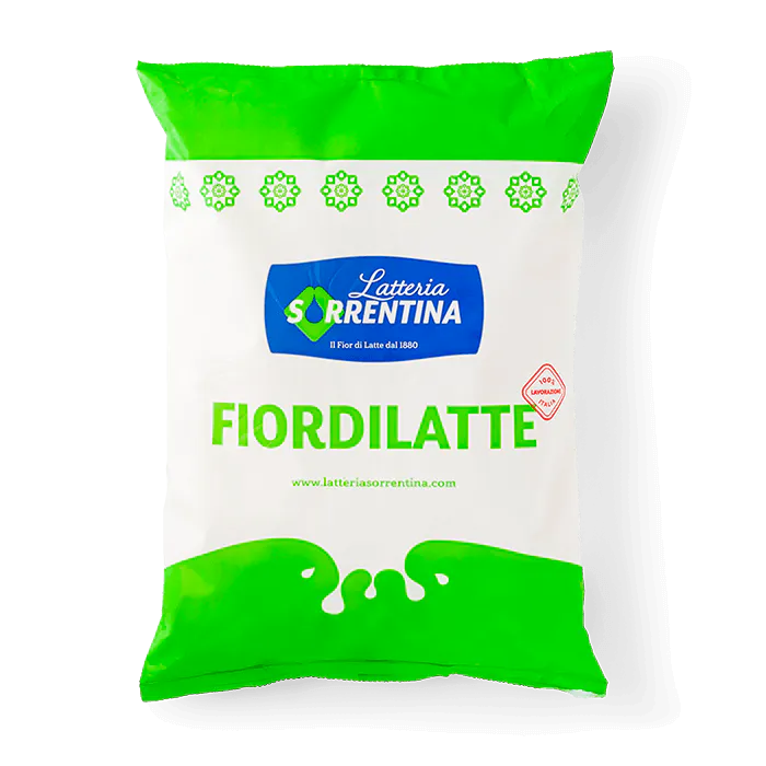 Mozzarella Fiordilatte Cortada en Julienne para Pizzas (Bolsas 1.5kg x 4)