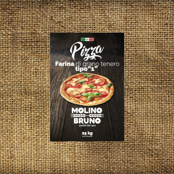Farina Tipo 1 Pizza 25 Kg Molino Bruno