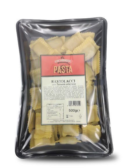 Raviolacci de carne braseada "il contrabbandiere"