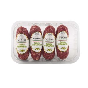SALAME PRIMAVERA 150g x 4pz vaschetta atp 600g Approx VIANI