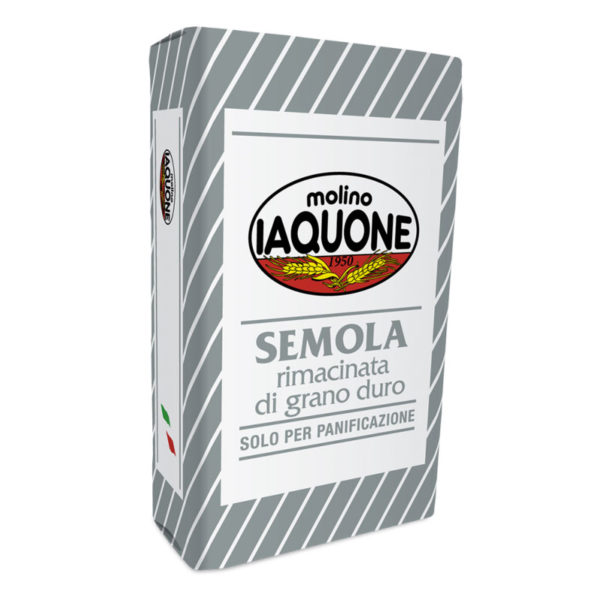 Semola Di Grano Duro Rimacinata 25 Kg Iaquone
