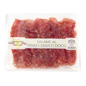 SALAME WITH CHIANTI WINE DOCG aff 100g pfisso VIANI
