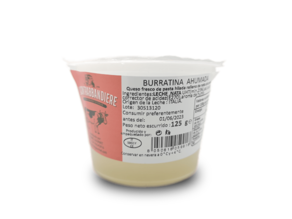 Burrata Affumicata 125gr Senza Testa "Il Contrabandiere"